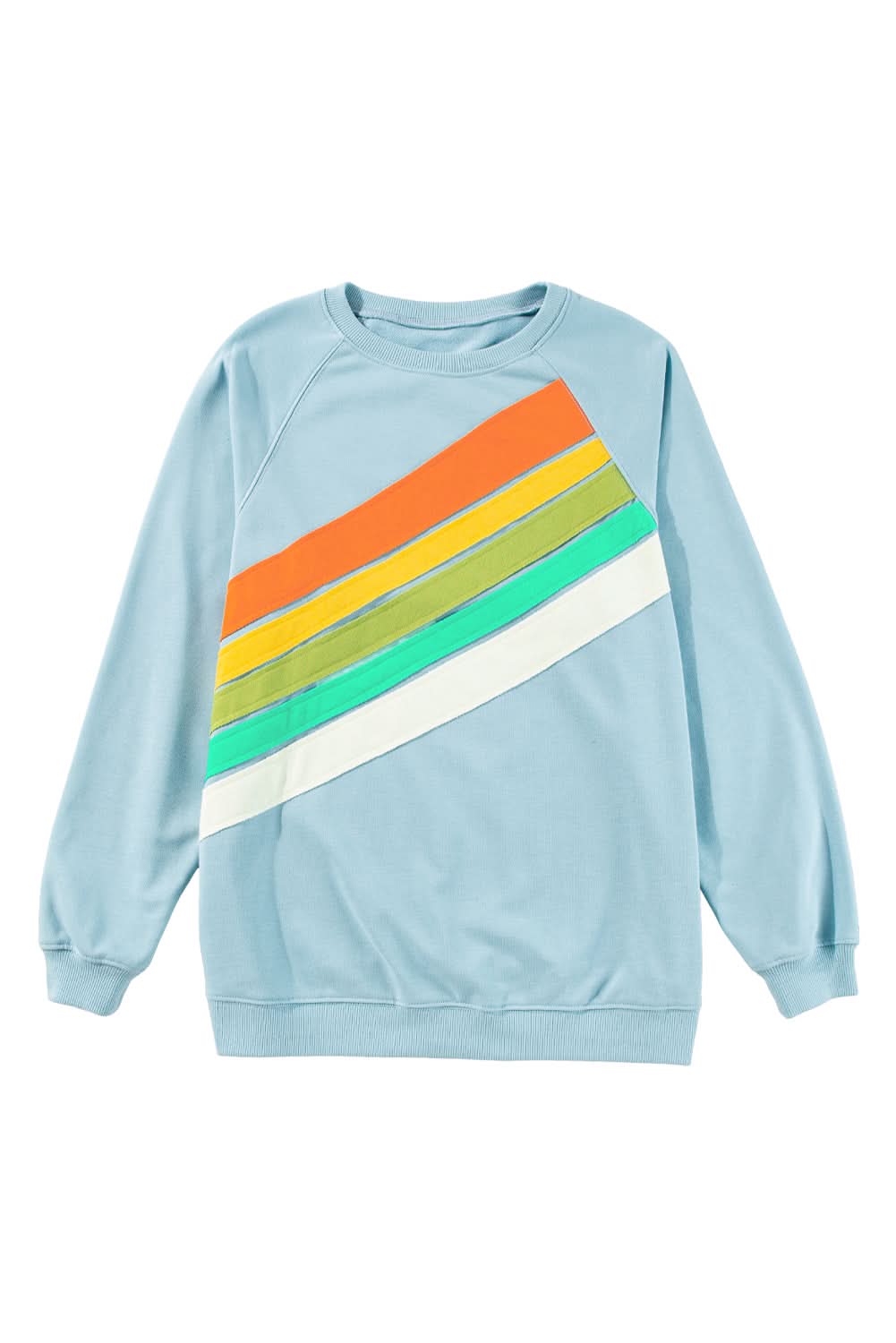Vibrant colorblock sweatshirt - Love Salve